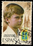 Stamps Spain -  2449.- Felipe de Borbon. Principe de Asturias.