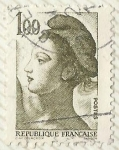 Sellos de Europa - Francia -  LIBERTAD