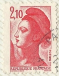 Stamps France -  LIBERTAD