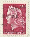Stamps : Europe : France :  LA MARIANNE DE CHEFFER