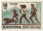 Stamps Spain -  2518.- Deportes para todos.