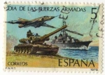 Stamps Spain -  2525.- Dia de las Fuerzas Armadas.