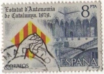 Stamps Spain -  2546.- Proclamación del Estatuto de autonomia de Cataluña.