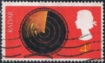 Sellos de Europa - Reino Unido -  INVENTOS Y DESCUBRIMIENTOS RECIENTES. RADAR. Y&T Nº 495