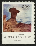 Stamps : America : Argentina :  ARGENTINA - Parques naturales de Ischigualasto / Talampaya