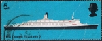 Stamps United Kingdom -  BARCOS CÉLEBRES. QUEEN ELISABETH II. Y&T Nº 549