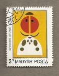 Stamps Hungary -  Pintura moderna húngara