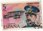 Stamps Spain -  2595.- Pioneros de la Aviación.