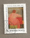 Stamps Hungary -  100 Aniv nacimiento artistas Noemi  Ferenczy