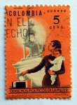 Stamps : America : Colombia :  Derechos Politicos de la Mujer
