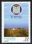 Stamps Spain -  3505- Efemérides. Quinto centerario de Melilla. Panorámica de la ciudad.