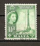 Stamps : Europe : Malta :  Elizabeth II.