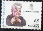 Stamps Spain -  3485- Día de las Letras Gallegas. Caricatura de Anxel Fole.