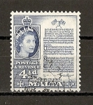 Stamps Malta -  Elizabeth II.