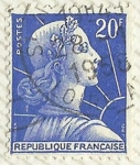 Stamps France -  MARIANNE DE MULLER