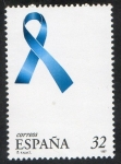 Sellos de Europa - Espa�a -  3501- Lazo azul. 