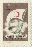Stamps : Asia : Turkey :  MEDIA LUNA ROJA TURQUIA