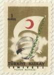 Stamps Turkey -  MEDIA LUNA ROJA TURQUIA