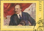 Stamps Russia -  106 años del nacimiento de V.I. Lenin (1870-1924).