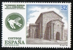 Sellos de Europa - Espa�a -  3509-  Bienes Culturales y Naturales Patrimonio Mundial de la Humanidad.  Iglesia de Santa Cristina 