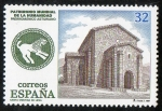 Stamps Spain -  3509-  Bienes Culturales y Naturales Patrimonio Mundial de la Humanidad.  Iglesia de Santa Cristina 