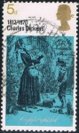 Stamps United Kingdom -  CENT. DE LA MUERTE DE CHARLES DICKENS. COPPERFIELD. Y&T Nº 593