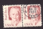 Stamps United States -  Pearl Buck