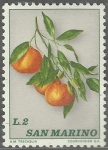 Stamps San Marino -  MANDARINAS
