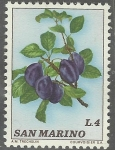 Stamps : Europe : San_Marino :  CIRUELAS