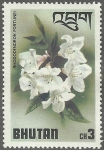 Stamps Bhutan -  RODODENDROS