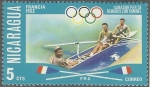 Stamps Nicaragua -  JUEGOS OLIMPICOS DE HELSINKI 1952