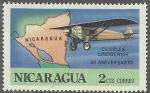 Stamps : America : Nicaragua :  50º ANIVERSARIO DE LA TRAVESIA DEL ATLANTICO NORTE