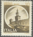 Stamps : Europe : Italy :  CASTELLO SPORZESCO DE MILAN