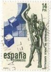 Stamps : Europe : Spain :  2683.- Centenario del Nacimiento del escultor Pablo Gargallo.