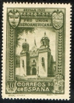 Stamps : Europe : Spain :  569- Pro Unión Iberoamericana.Pabellón de Colombia..