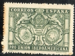 Stamps Spain -  566-  Pro Unión Iberoamericana.Escudos de España Bolivia y Paraguay.