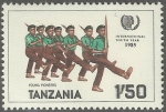 Stamps : Africa : Tanzania :  AÑO INTERNACIONAL DE LA JUVENTUD