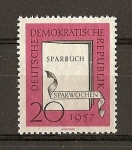 Stamps Germany -  DDR - Sparwochen.