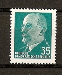Stamps Germany -  Walter Ulbritch.
