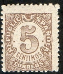 Stamps Spain -  745- Cifras.