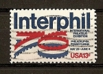 Stamps United States -  Exposicion Internacional de Filatelia (Filadelfia).