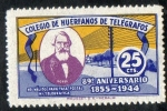 Stamps : Europe : Spain :  Colegio de Hurfanos de Telegrafos. 89º Aniversario de la Fundación del Cuerpo. 