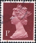 Stamps United Kingdom -  ISABEL II TIPO MACHIN 1970-80. Y&T Nº 606