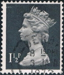 Stamps United Kingdom -  ISABEL II TIPO MACHIN 1970-80. Y&T Nº 607