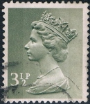 Sellos de Europa - Reino Unido -  ISABEL II TIPO MACHIN 1970-80. Y&T Nº 611