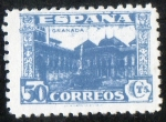 Stamps Spain -  809- Junta de Defensa Nacional. Patio de los Leones.