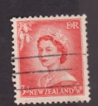 Stamps New Zealand -  Reinado de Isabel II