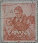 Stamps Spain -  IIIcent s.vicente de paul 1961