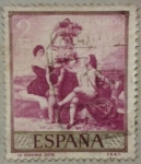Stamps : Europe : Spain :  la vendimia (goya)  1958