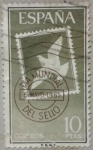 Stamps Spain -  dia mundial del sello 1961